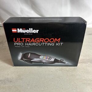 Mueller Ultragroom Hair Clipper and Trimmer, Pro Colored Haircutting Kit